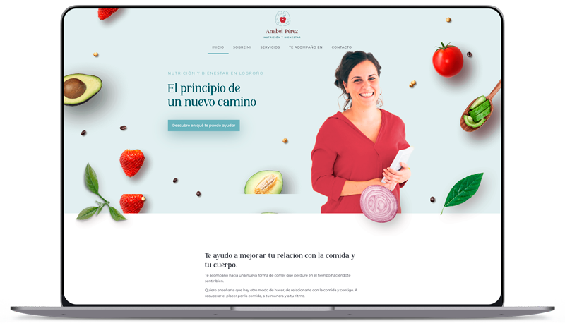 Anabel Pérez, Nutrición y bienestar